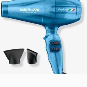 BaBylissPRO Nano Titanium Hair Dryer - Vibrant Blue
